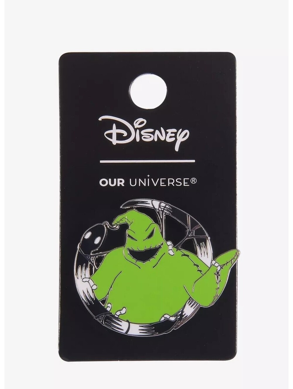 Disney The Nightmare Before Christmas Oogie Boogie Snake Enamel Pin